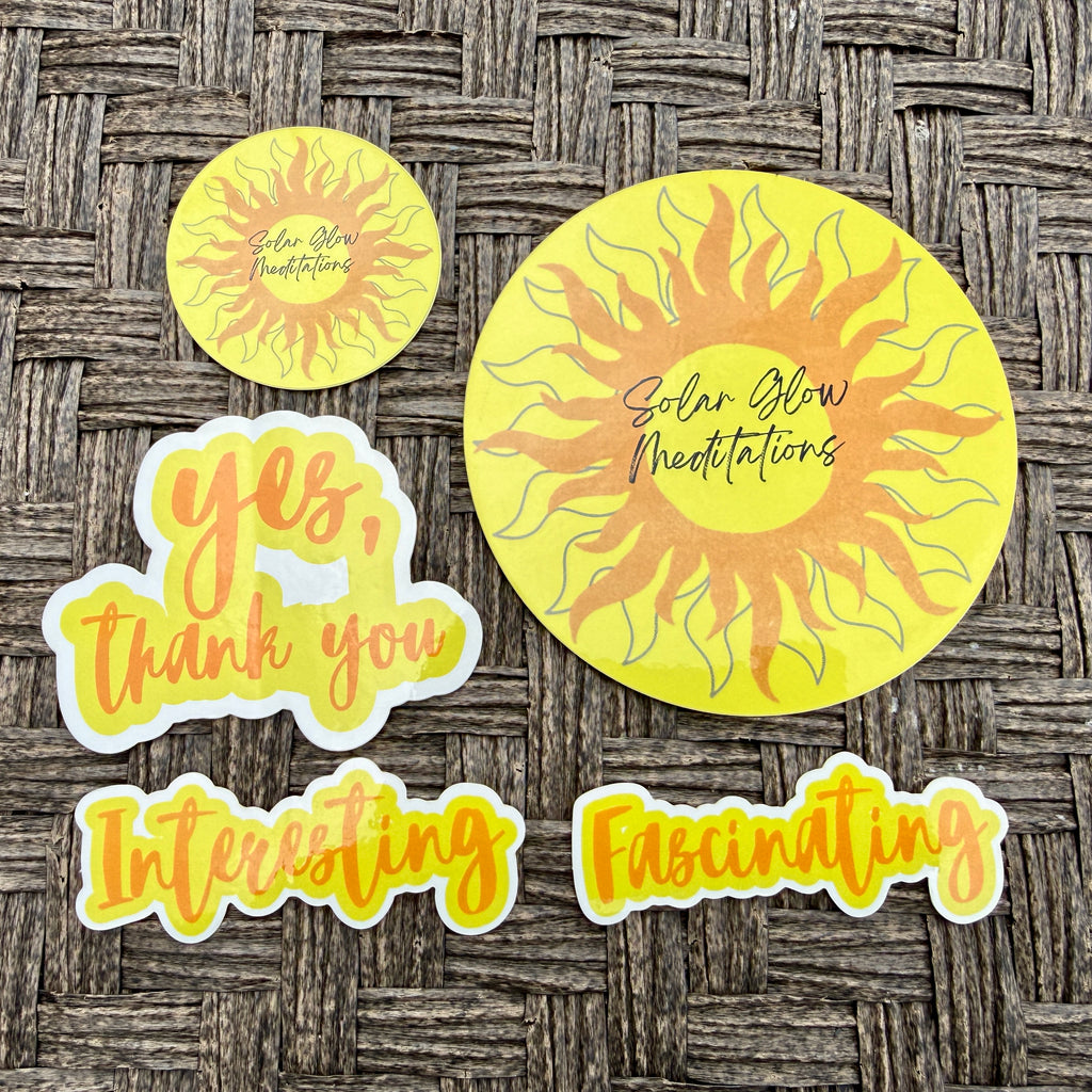 5 Sticker Combo Pack