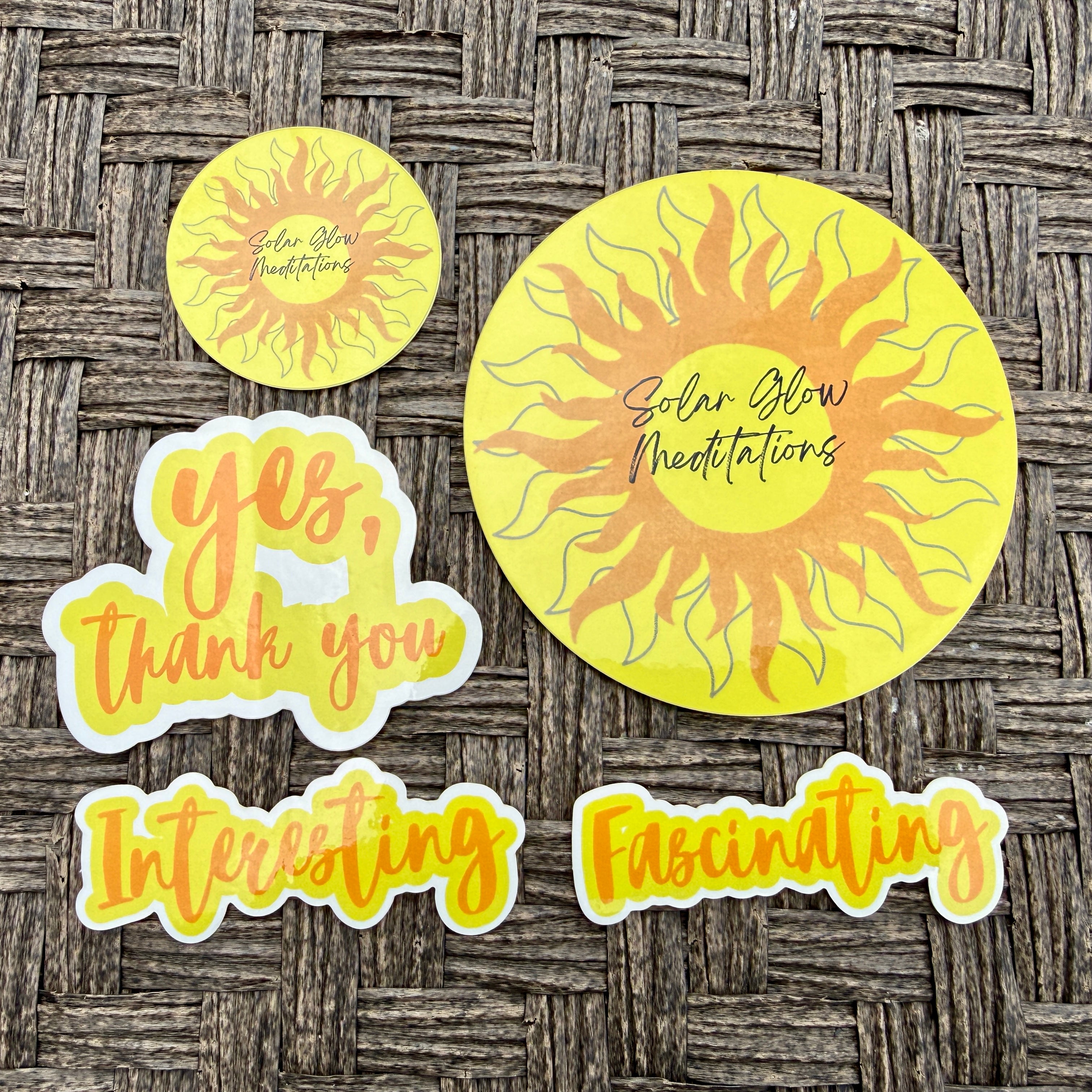 5 Sticker Combo Pack